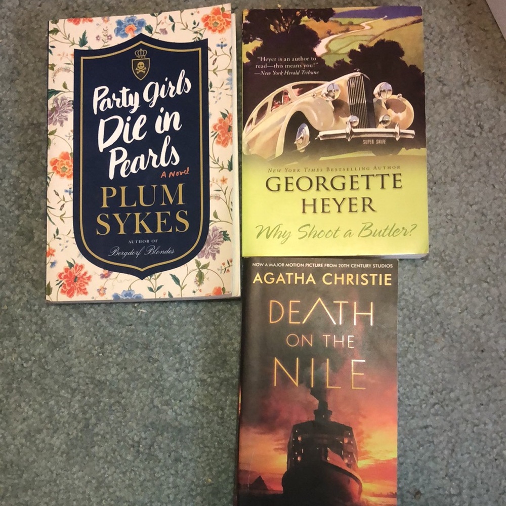 Mystery Books/ Detective paper back novels.